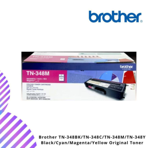Brother TN-348BK/TN-348C/TN-348M/TN-348Y Black/Cyan/Magenta/Yellow Original Toner