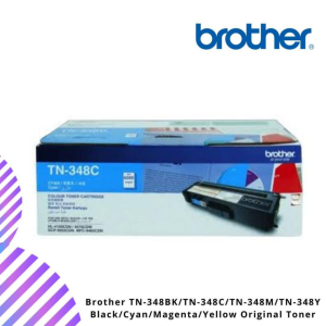 Brother TN-348BK/TN-348C/TN-348M/TN-348Y Black/Cyan/Magenta/Yellow Original Toner