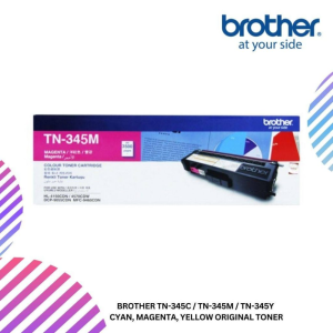 BROTHER TN-345C / TN-345M / TN-345Y  Cyan, Magenta, Yellow Original Toner