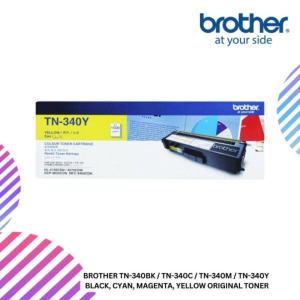 BROTHER TN-340BK / TN-340C / TN-340M / TN-340Y  Black, Cyan, Magenta, Yellow Original Toner