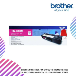 BROTHER TN-340BK / TN-340C / TN-340M / TN-340Y  Black, Cyan, Magenta, Yellow Original Toner