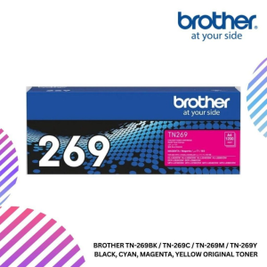BROTHER TN-269BK / TN-269C / TN-269M / TN-269Y  Black, Cyan, Magenta, Yellow Original Toner