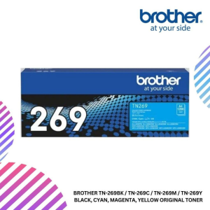 BROTHER TN-269BK / TN-269C / TN-269M / TN-269Y  Black, Cyan, Magenta, Yellow Original Toner