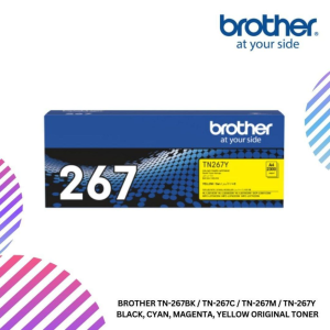 BROTHER TN-267BK / TN-267C / TN-267M / TN-267Y  Black, Cyan, Magenta, Yellow Original Toner