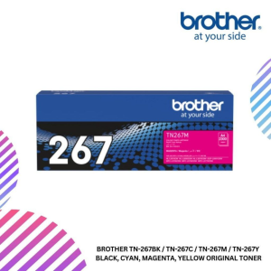 BROTHER TN-267BK / TN-267C / TN-267M / TN-267Y  Black, Cyan, Magenta, Yellow Original Toner