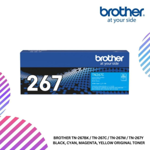 BROTHER TN-267BK / TN-267C / TN-267M / TN-267Y  Black, Cyan, Magenta, Yellow Original Toner