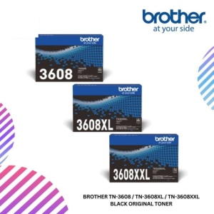 BROTHER TN-3608 / TN-3608XL / TN-3608XXL BLACK Original Toner
