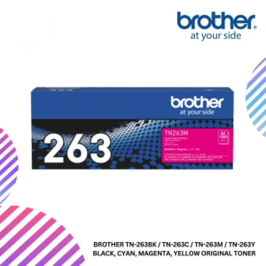 BROTHER TN-263BK / TN-263C / TN-263M / TN-263Y Black, Cyan, Magenta, Yellow Original Toner