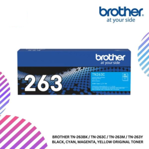 BROTHER TN-263BK / TN-263C / TN-263M / TN-263Y Black, Cyan, Magenta, Yellow Original Toner