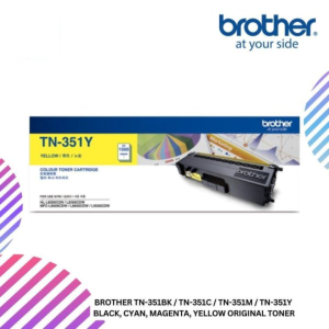 BROTHER TN-351BK / TN-351C / TN-351M / TN-351Y  Black, Cyan, Magenta, Yellow Original Toner