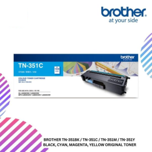 BROTHER TN-351BK / TN-351C / TN-351M / TN-351Y  Black, Cyan, Magenta, Yellow Original Toner