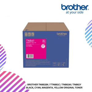 BROTHER TN861BK / TN861C / TN861M / TN861Y Black, Cyan, Magenta, Yellow Original Toner