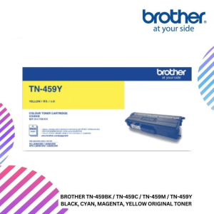 BROTHER TN-459BK / TN-459C / TN-459M / TN-459Y Black, Cyan, Magenta, Yellow Original Toner