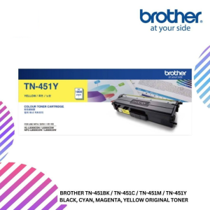 Copy of online img - 2024-12-04T121255.149 BROTHER TN-451BK / TN-451C / TN-451M / TN-451Y Black, Cyan, Magenta, Yellow Original Toner