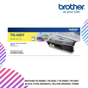 BROTHER TN-456BK / TN-456C / TN-456M / TN-456Y  Black, Cyan, Magenta, Yellow Original Toner