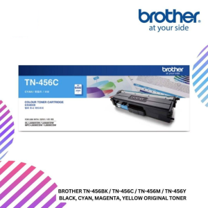 BROTHER TN-456BK / TN-456C / TN-456M / TN-456Y  Black, Cyan, Magenta, Yellow Original Toner
