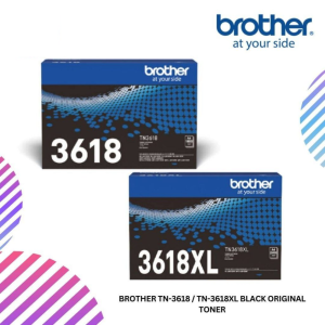 BROTHER TN-3618 / TN-3618XL BLACK Original Toner