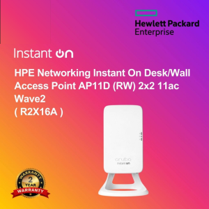 HPE Networking Instant On Desk/Wall Access Point AP11D (RW) 2x2 11ac Wave2 ( R2X16A )