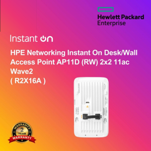 HPE Networking Instant On Desk/Wall Access Point AP11D (RW) 2x2 11ac Wave2 ( R2X16A )