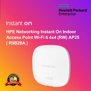 HPE Networking Instant On Indoor Access Point Wi‑Fi 6 4x4 (RW) AP25 ( R9B28A )
