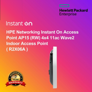 HPE Networking Instant On Access Point AP15 (RW) 4x4 11ac Wave2 Indoor Access Point ( R2X06A )