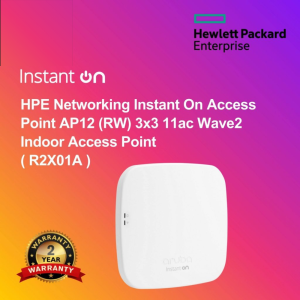 HPE Networking Instant On Access Point AP12 (RW) 3x3 11ac Wave2 Indoor Access Point ( R2X01A )