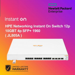 HPE Networking Instant On Switch 12p 10GBT 4p SFP+ 1960 ( JL805A )