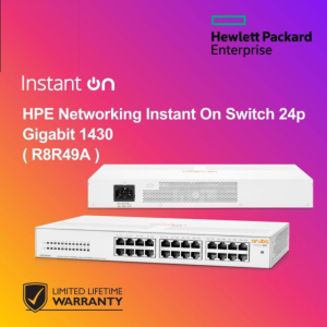 HPE Networking Instant On Switch 24p Gigabit 1430 ( R8R49A )