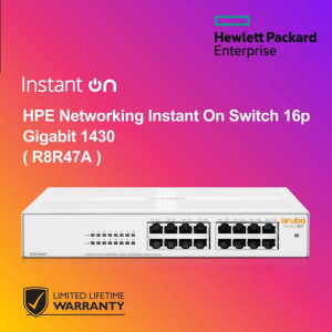 HPE Networking Instant On Switch 16p Gigabit 1430 ( R8R47A )