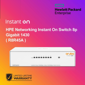 HPE Networking Instant On Switch 8p Gigabit 1430 ( R8R45A )