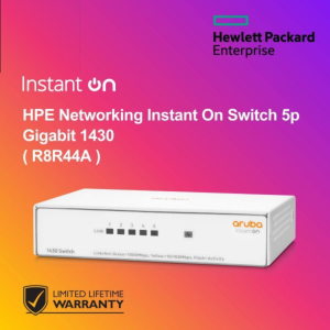HPE Networking Instant On Switch 5p Gigabit 1430 ( R8R44A )
