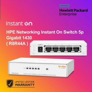 HPE Networking Instant On Switch 5p Gigabit 1430 ( R8R44A )