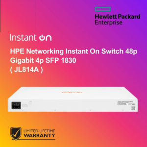 HPE Networking Instant On Switch 48p Gigabit 4p SFP 1830 ( JL814A )