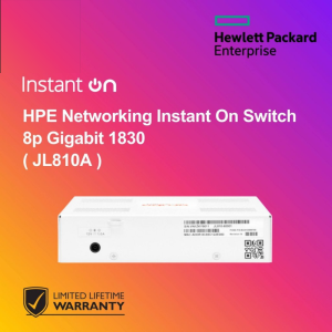 HPE Networking Instant On Switch 8p Gigabit 1830 ( JL810A )