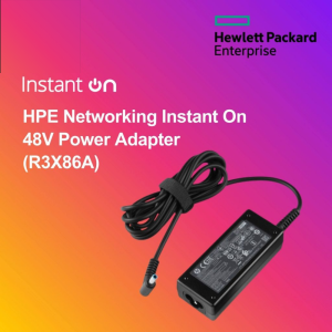 HPE Networking Instant On 48V Power Adapter (R3X86A)