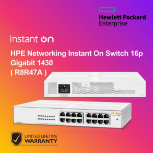 HPE Networking Instant On Switch 16p Gigabit 1430 ( R8R47A )