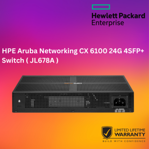 HPE Aruba Networking CX 6100 24G 4SFP+ Switch ( JL678A )