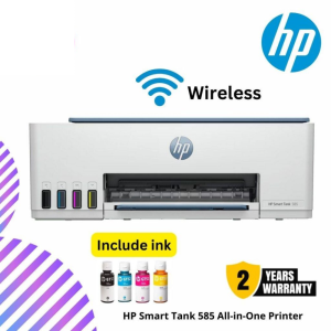 HP Smart Tank 585 All-in-One Printer - Print, Copy, Scan, Wireless