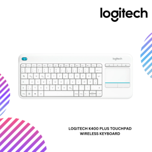 LOGITECH K400 PLUS TOUCHPAD WIRELESS KEYBOARD