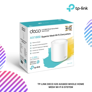 TP-Link Deco X20 AX1800 Whole Home Mesh Wi-Fi 6 System