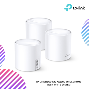 TP-Link Deco X20 AX1800 Whole Home Mesh Wi-Fi 6 System