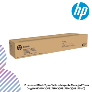 Hp W9150MCW9151MCW9152MCW9153MC Managed BlackCyanYellowMagenta Toner Cartridge (8) HP LaserJet Black/Cyan/Yellow/Magenta Managed Toner Crtg (W9170MC)(W9171MC)(W9172MC)(W9173MC)