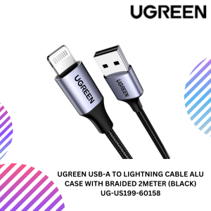 UGREEN USB-A TO LIGHTNING CABLE ALU CASE WITH BRAIDED