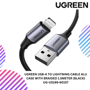 UGREEN USB-A TO LIGHTNING CABLE ALU CASE WITH BRAIDED