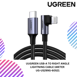 UGREEN USB-A TO RIGHT ANGLE LIGHTNING CABLE