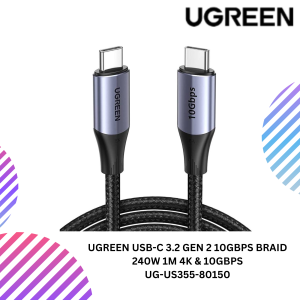 UGREEN USB-C 3.2 GEN 2 10GBPS BRAID 240W