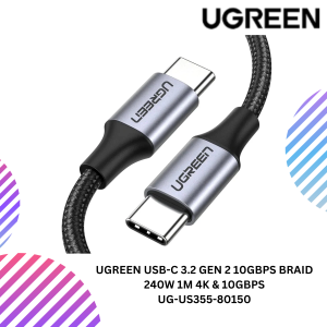 UGREEN USB-C 3.2 GEN 2 10GBPS BRAID 240W