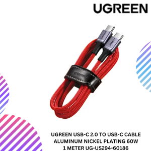 UGREEN USB-C 2.0 TO USB-C CABLE ALUMINUM NICKEL PLATING 60W