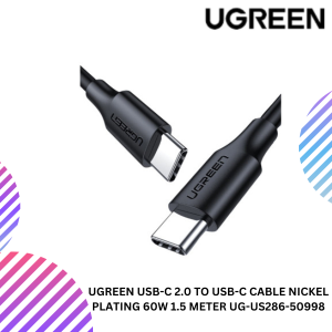 UGREEN USB-C 2.0 TO USB-C CABLE NICKEL PLATING 60W