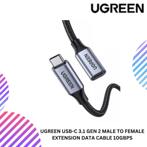 UGREEN USB-C 3.1 GEN 2 MALE TO FEMALE EXTENSION DATA CABLE 10GBPS